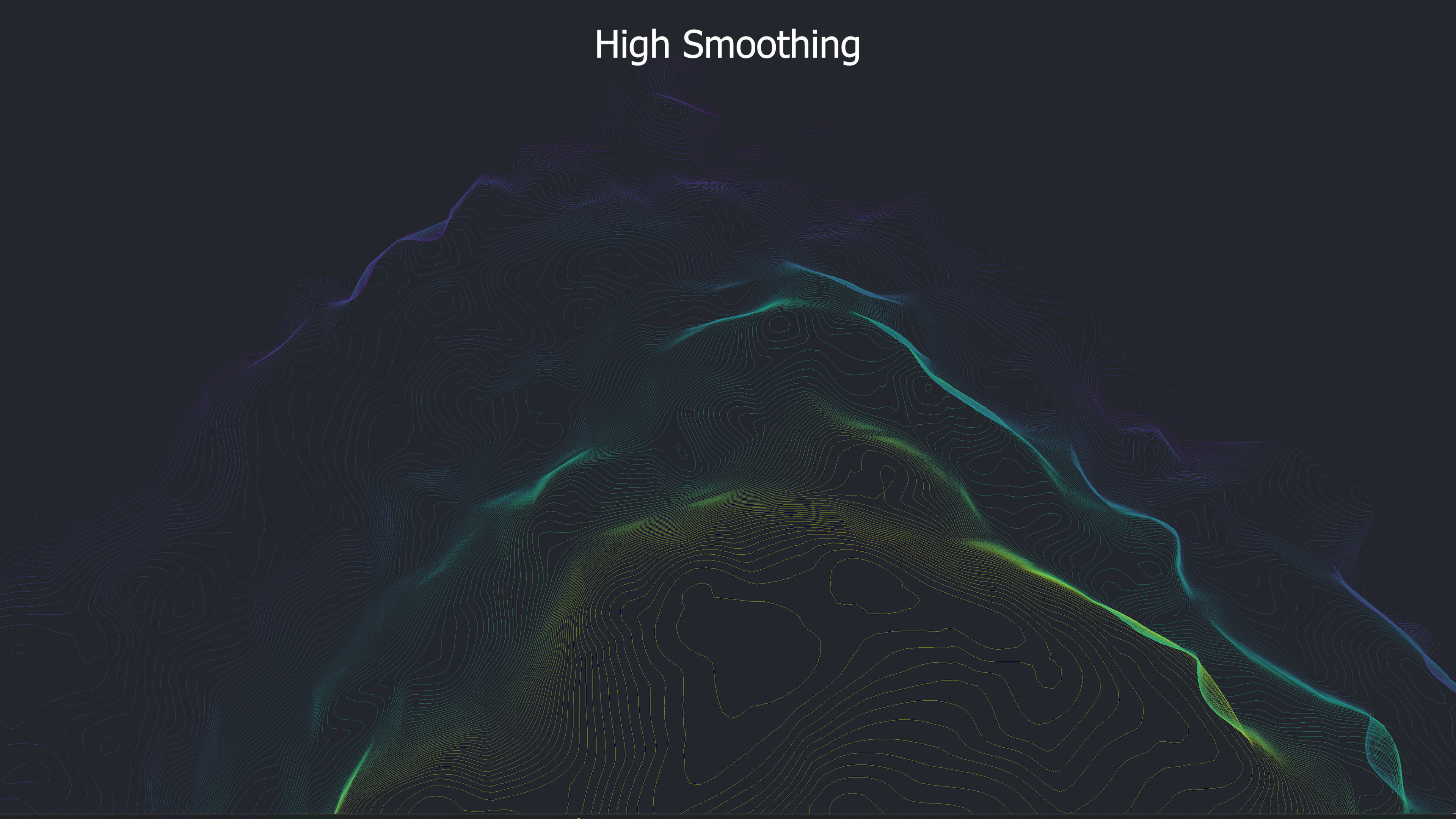 {high smoothing}