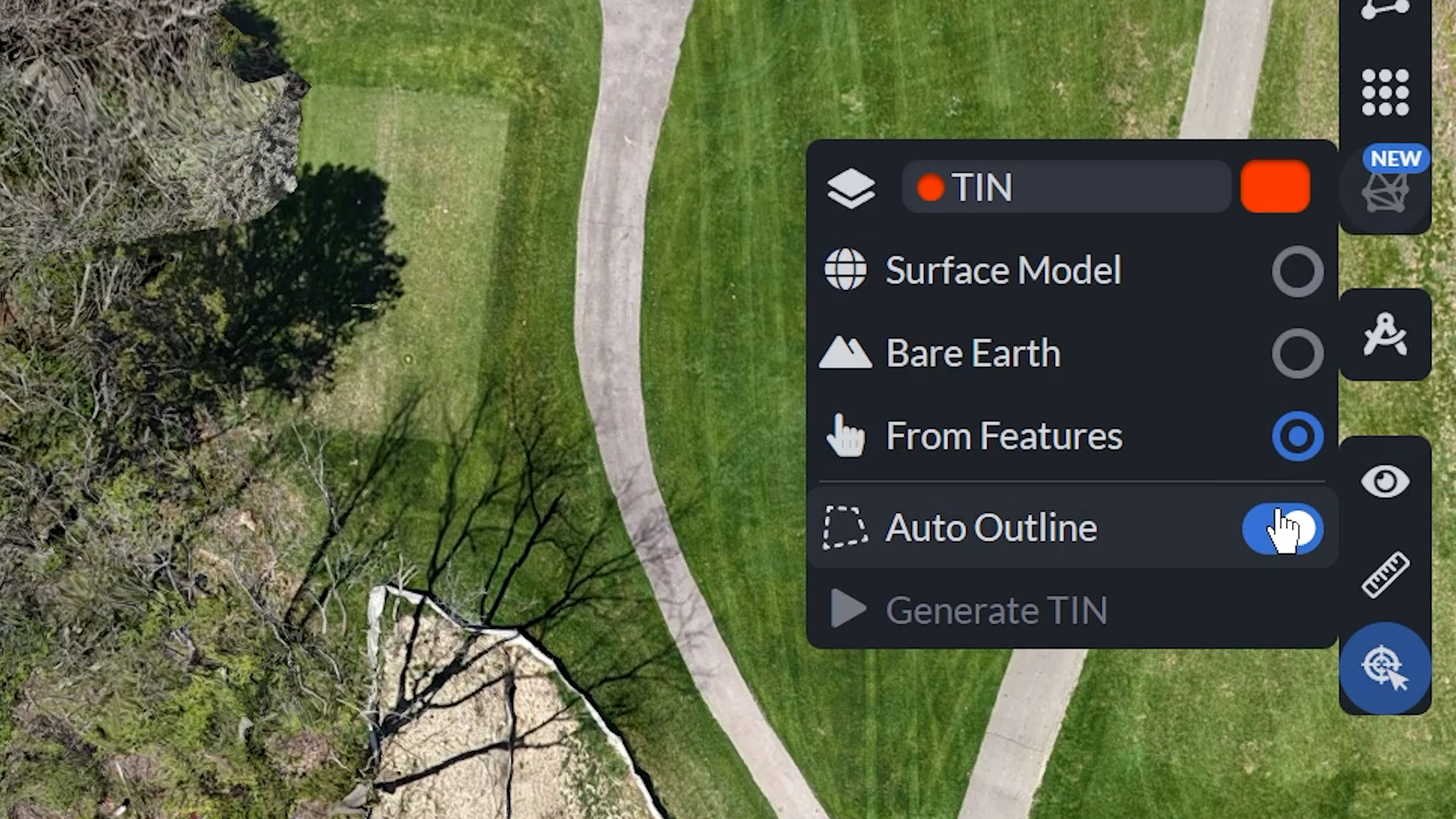 Auto Outline TIN