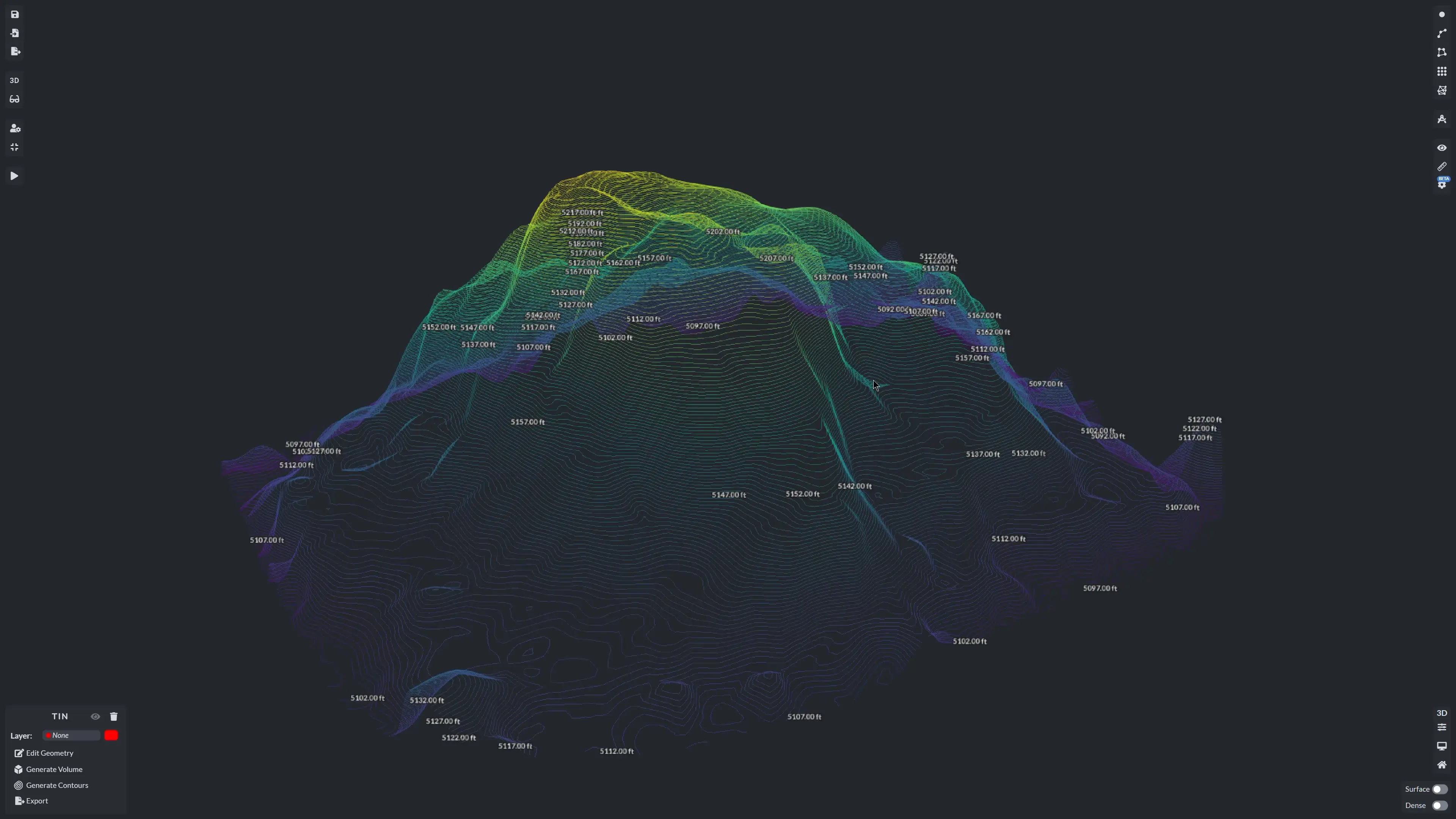 {Index Lines/Elevations}