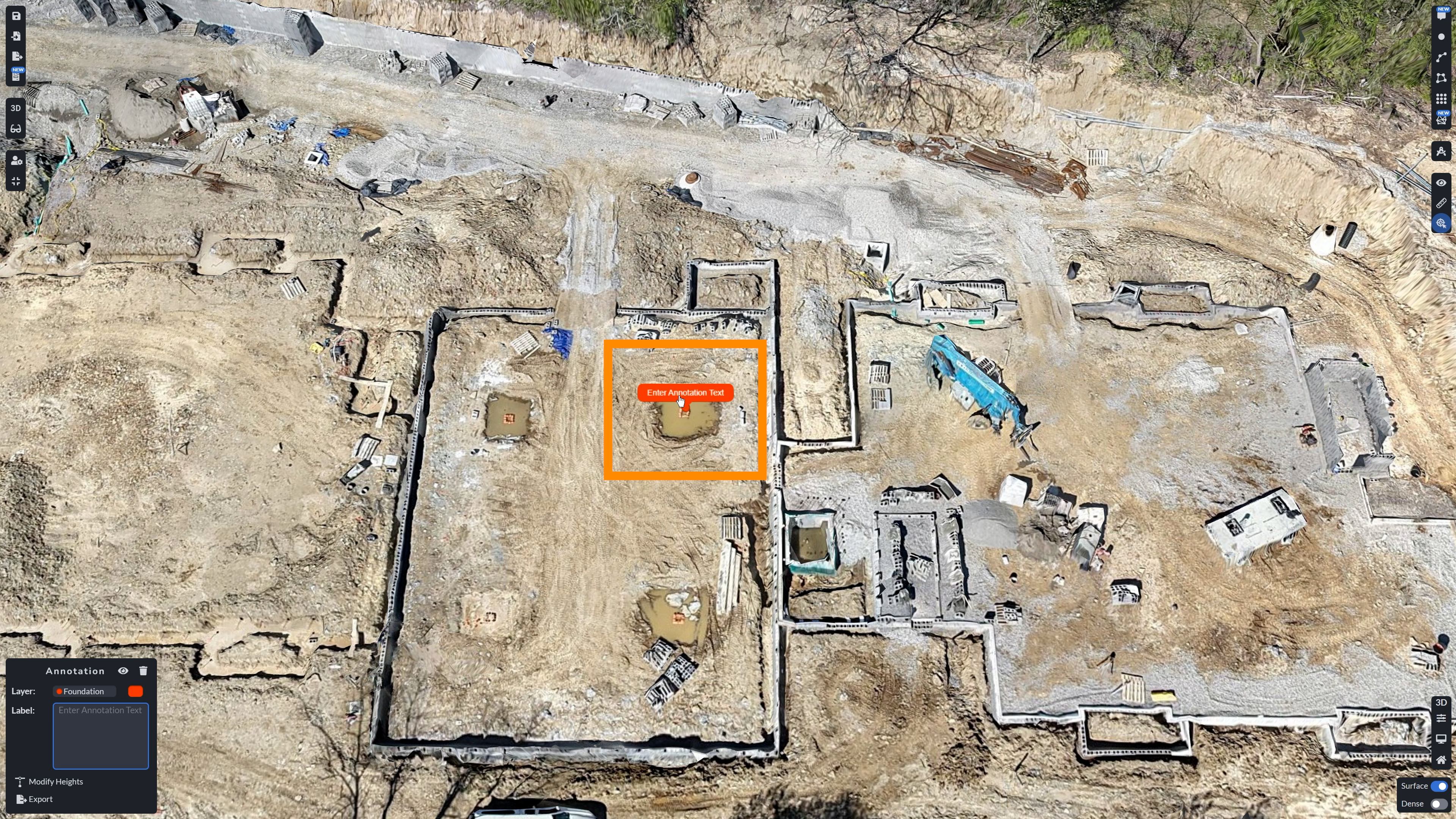 Adding Annotation on Canvas