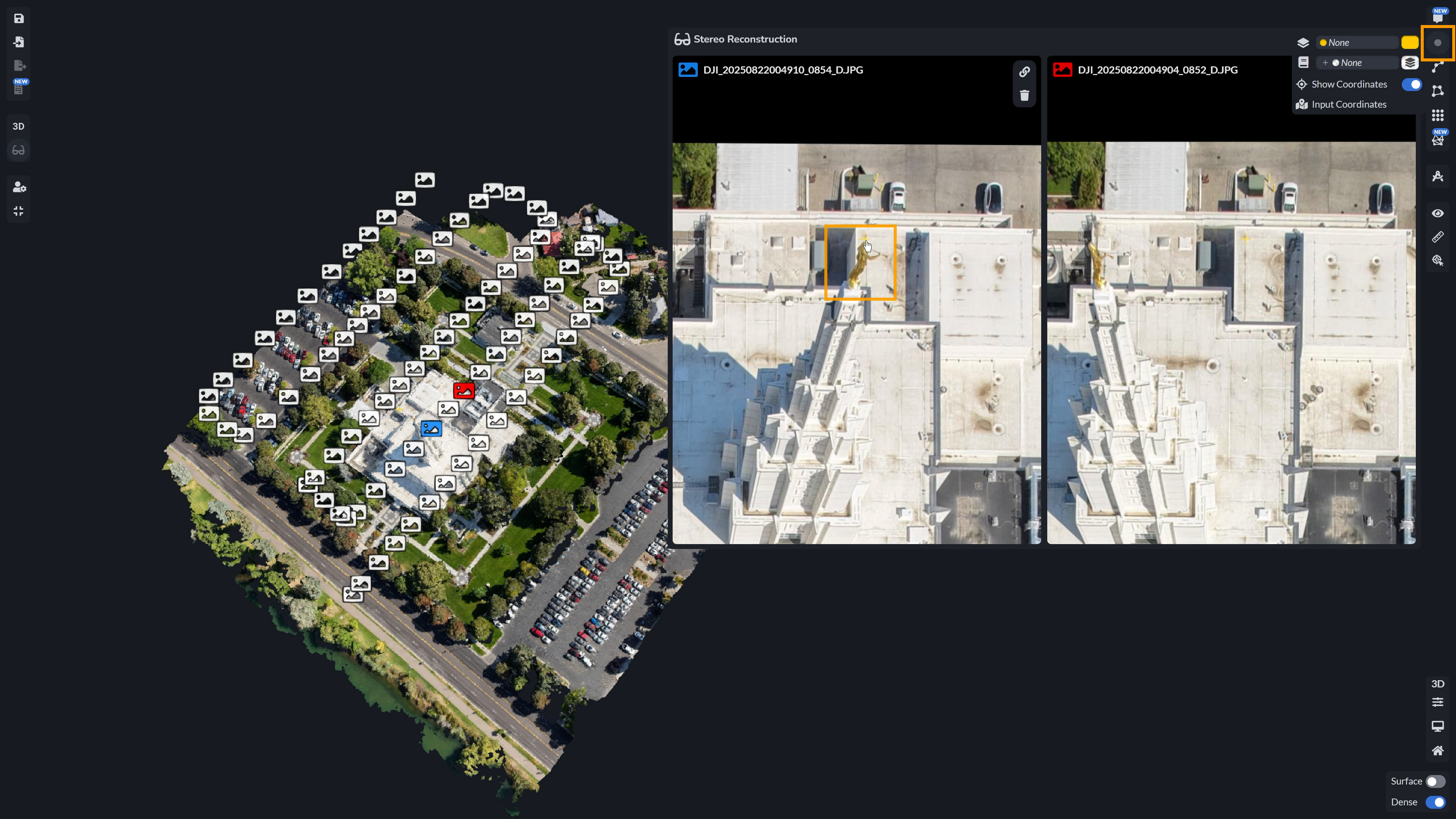 Selecting and Placing Point