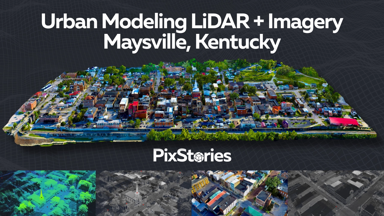 Urban Modeling: LiDAR + Imagery Mapping of Maysville, Kentucky