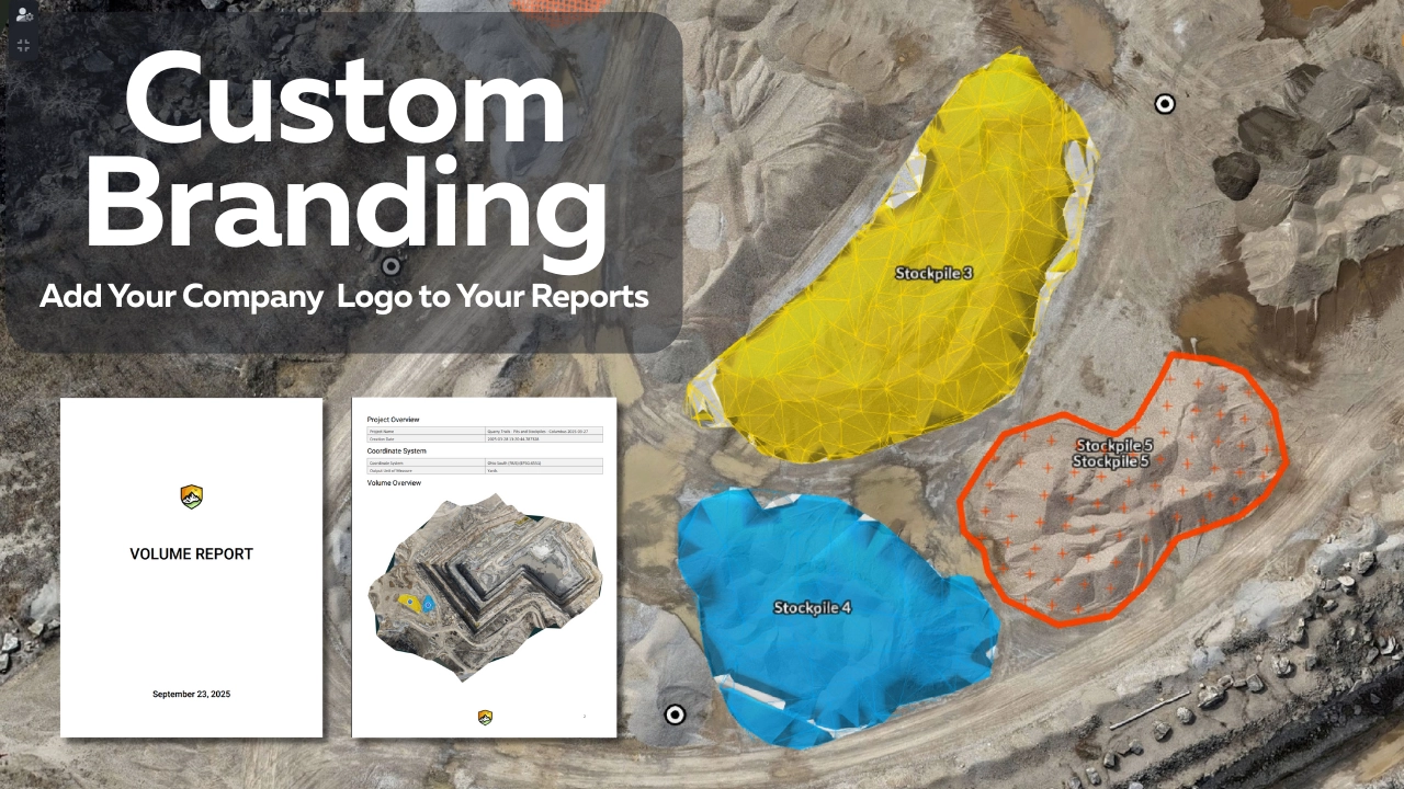 Custom Branding for Volume and Polygon Reports